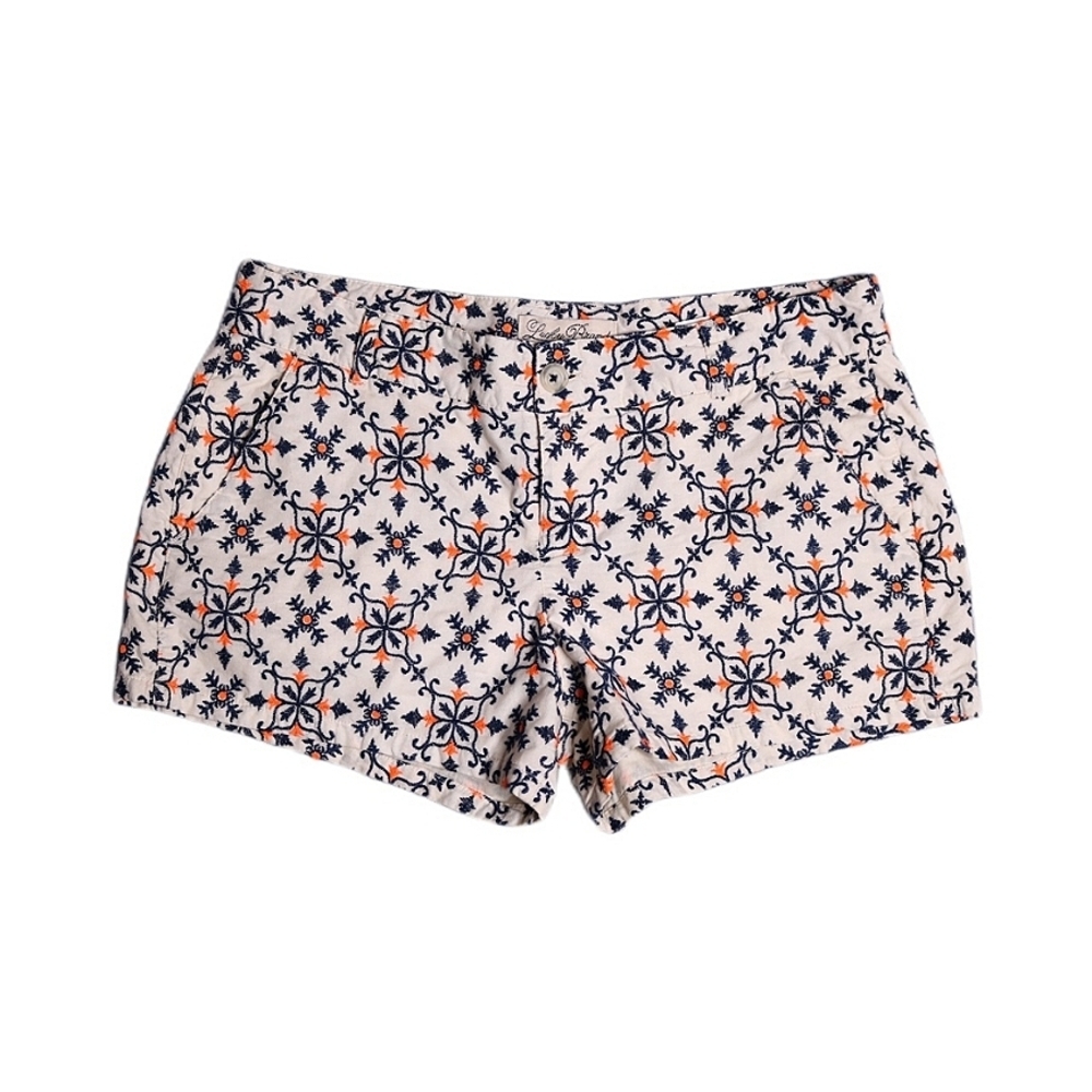 CUTE Lucky Brand Embroidered Cotton Shorts, Size 27